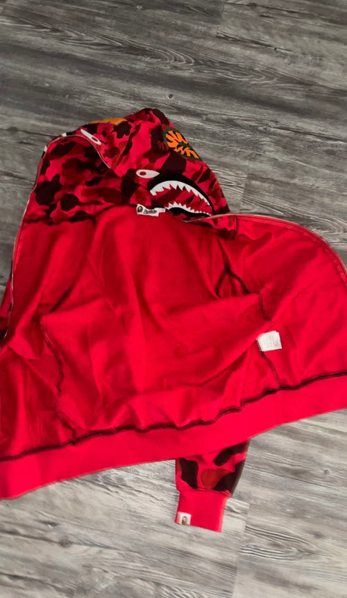 Ape hoodie red