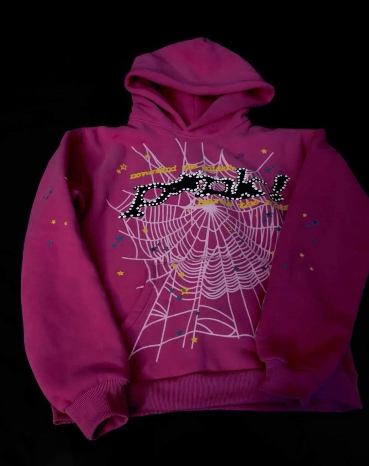 Pink Spyder hoodie